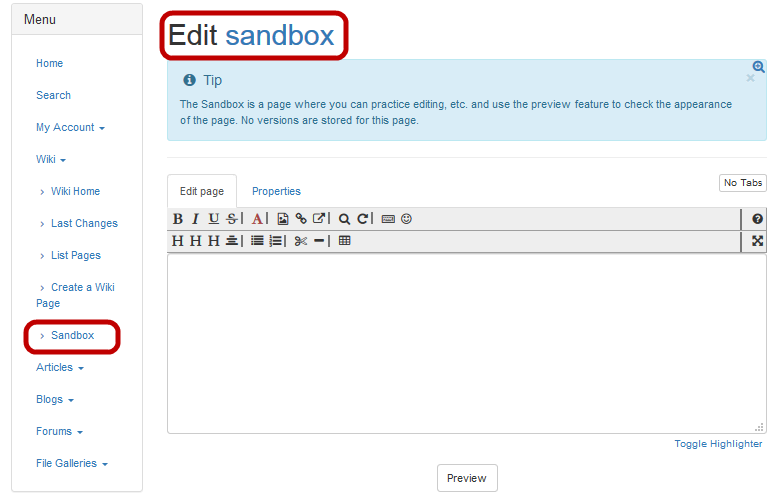 Sandbox