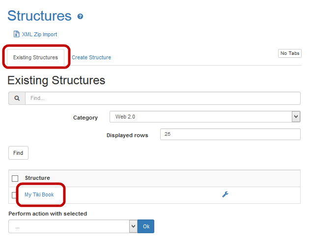 Structures page.