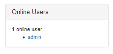 Online Users module