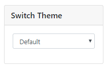 Switch Theme  module.